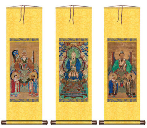 Three Deities in Three Purity Realm